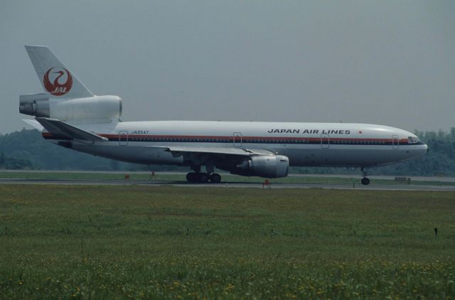 McDonnell Douglas DC-10 (JA8547) - Departure at Narita Intl Airport Rwy16 on 1992/06/02