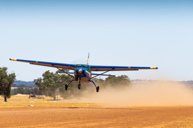 Cessna Caravan (VH-ZMV) - ZMV taking off to fly to Jandakot.