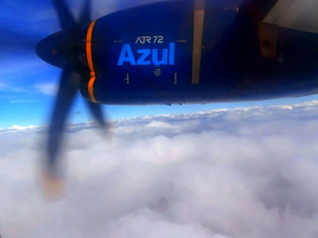 ATR ATR-72 (PR-ATE) - Flight from SBVT to SBBH
