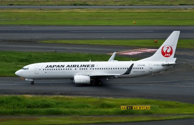 Boeing 737-800 (JA316J) - Taxing at HND.br /2016/06/01