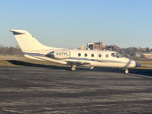 Beechcraft Beechjet (N317PC) - On the ramp at MAC Jets FBO. December 2021