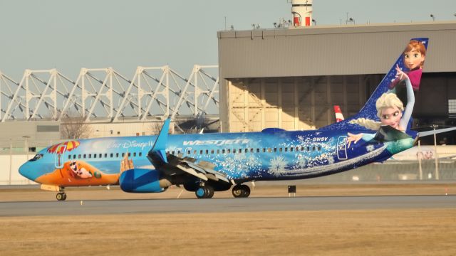 Boeing 737-800 (C-GWSV)