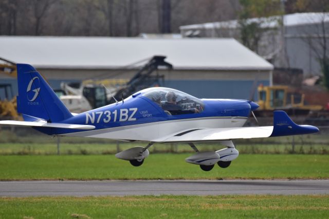 N731BZ — - TAKING OFF FROM THE PIPER MUSEUM.