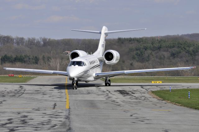 Cessna Citation X (N750TX) - Seen at KFDK on 4/9/2009.