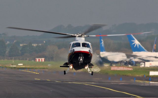 Sikorsky S-76 (G-TRMP) - trump s-76 g-trmp arriving in shannon from scotland 3/11/15.