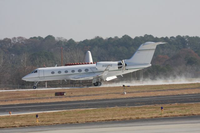 Gulfstream Aerospace Gulfstream IV (N102BQ) - Wachovia Financial services aircraft returns home