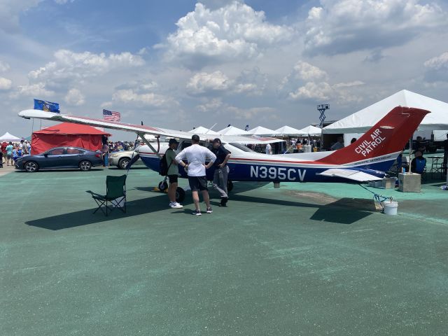 Cessna Skylane (N395CV) - Date Taken: Saturday, June 22, 2024br /br /From the 2024 Dayton Air Show, starring the U.S. Navy Blue Angels!