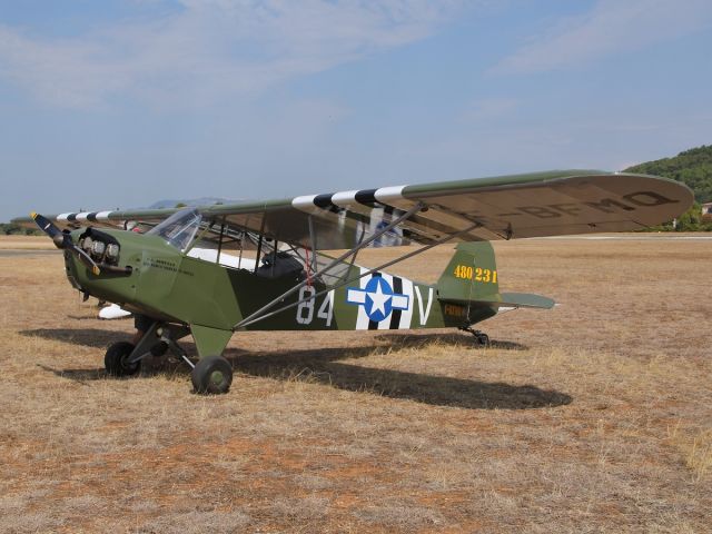 Piper NE Cub (F-BFMQ) - 10 sept 2016 br /carpentras airfield