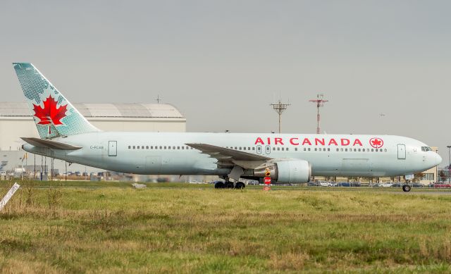 BOEING 767-300 (C-FCAB) - This will the last time Ill be able to photograph this aircraft, shortly after I snapped this shot she was ferried to Marana for breaking up. As far as I know she was the highest time 767 in the world. Here she sits at the end of runway 15R doing engine run ups before departure.