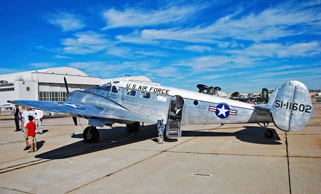 Beechcraft 18 (N2833G) - N2833G   1951 Beech C-45H Expeditor C/N AF-159 - Marine Corps Air Station Miramar (MCAS Miramar) (IATA: NKX, ICAO: KNKX, FAA LID: NKX)br /Photo: Tomás Del Corobr /Miramar Air Show 2014br /October 4, 2014