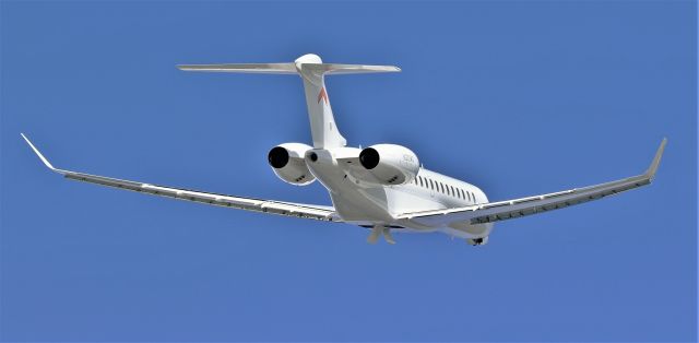 BOMBARDIER BD-700 Global 7500 (N212WQ) - Super Global N212WQ seen departing St Maarten.