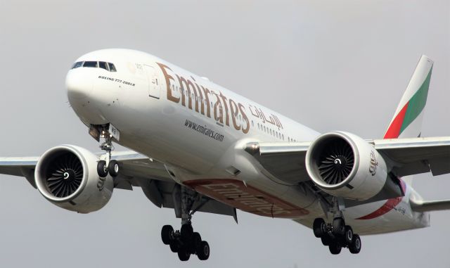 Boeing 777-200 (A6-EWB) - DBX-SEA  2-24-2021