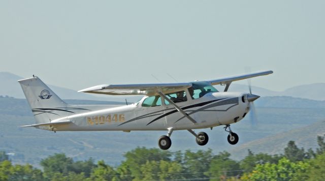 Cessna Skyhawk (N10446) - Departing 27 at Carson city