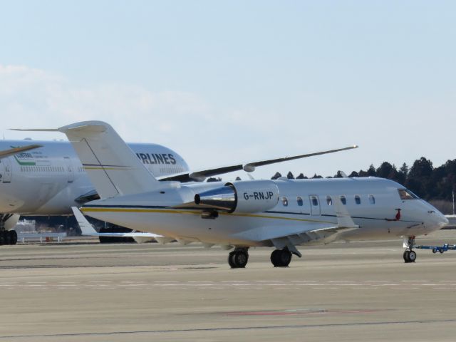 Canadair Challenger (G-RNJP) - I take a picture on Jan 24, 2017