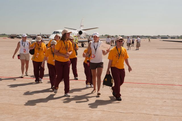 CSOA — - Cessna Special Olympics Airlift 2010 - http://flightaware.com/airlift/ - Airlift and Athletes arriving in Lincoln, Nebrasks on July 17, 2010.  Photos Courtesy Cessna Aircraft Company