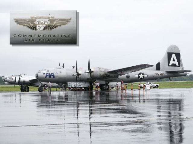 Boeing B-29 Superfortress (N529B) - On the way to Oshkosh 2015.