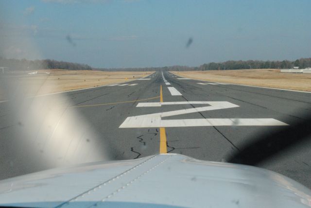 Beechcraft Bonanza (36) (N1116A) - Set to Take Off at KUZA