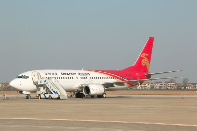 Boeing 737-700 — - Shenzhen Airlines　B737-800　at　NTG