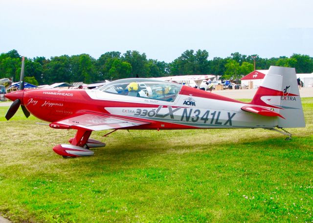 EXTRA EA-300 (N341LX) - At Oshkosh. 2015 Extra EA-300LC