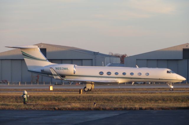 Gulfstream Aerospace Gulfstream V (N653MK) - Merck Sharp & Dohme Corp Gulfstream G550 11/24/13