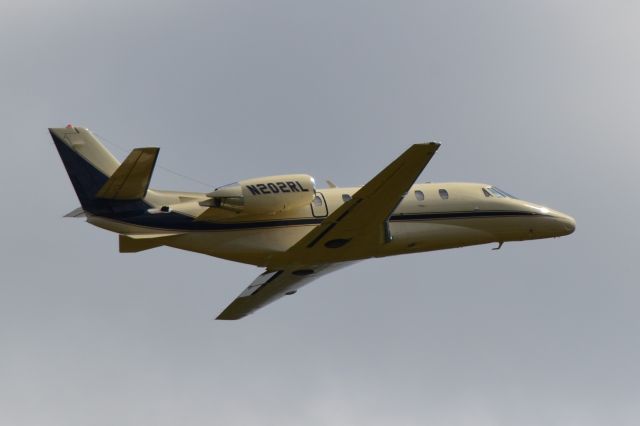 Cessna Citation Excel/XLS (N202RL) - AMERICAN FLIGHT LEASING LLC (Vision Wheel) departing KJQF - 9/26/18