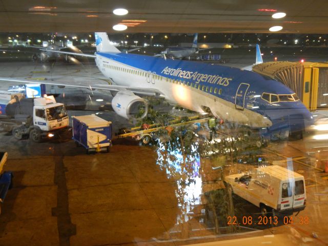 Boeing 737-800 (LV-CTC) - RUMBO AEP-BRC