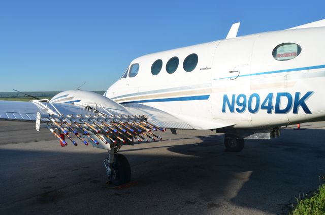 Beechcraft Super King Air 200 (N904DK) - Cloud Seeding King Air