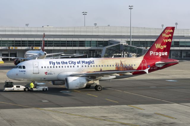 Airbus A319 (OK-NEP) - 23rd Oct., 2016