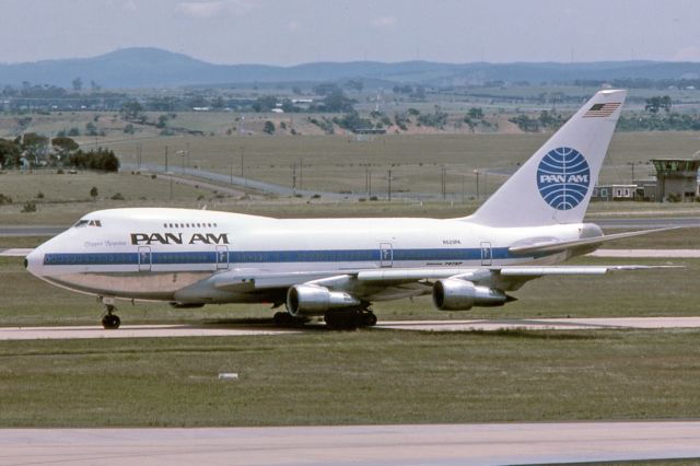 BOEING 747SP (N529PA) - Melbourne, Tullamarine, November 9, 1984.