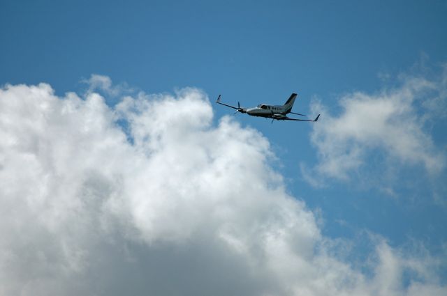 Cessna Chancellor (N514LP) - Fly By