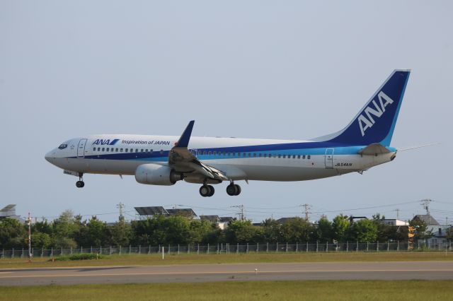 Boeing 737-800 (JA54AN) - 28 May 2015:KIX-HKD.