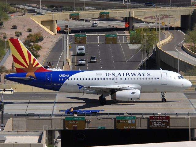 Airbus A319 (N826AW) - "Arizona"