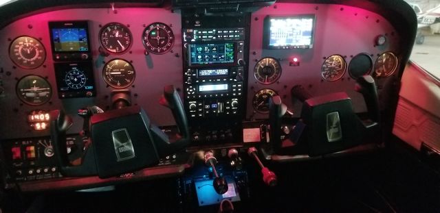 Cessna Centurion (N100GK) - New Instrument Panel by Jefferson City Flying Service