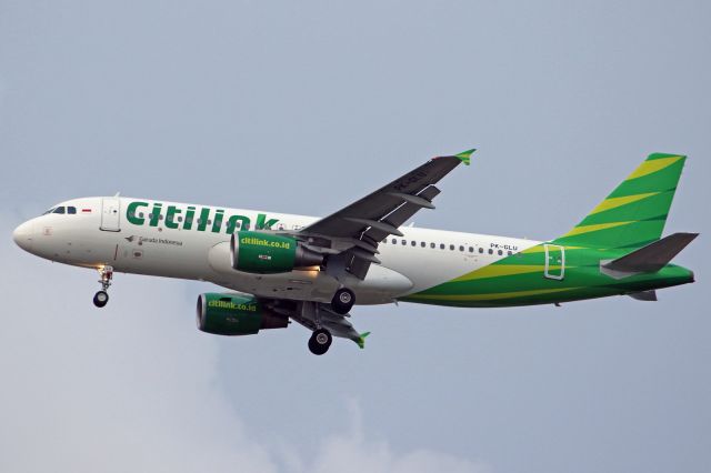 Airbus A320 (PK-GLU)