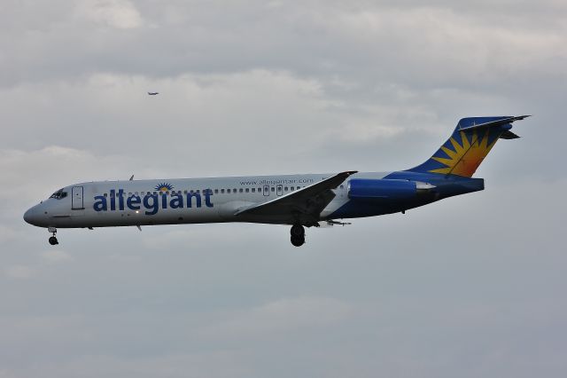 McDonnell Douglas MD-87 (N945MA) - Standing at the staff lot.