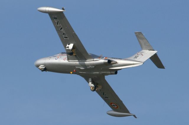 MORANE-SAULNIER Paris (F-AZLT) - Morane-Saulnier MS-760A, Solo display, Morlaix-Ploujean airport (LFRU-MXN) air show in september 2014