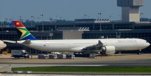 Airbus A340-600 (ZS-SNI) - South African Airways A340-600 7/20/13