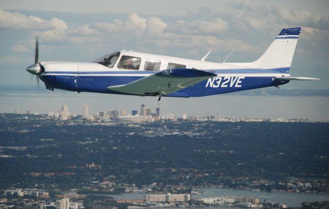 Piper Saratoga (N32VE) - Piper Lance over St. Petersburg, FL