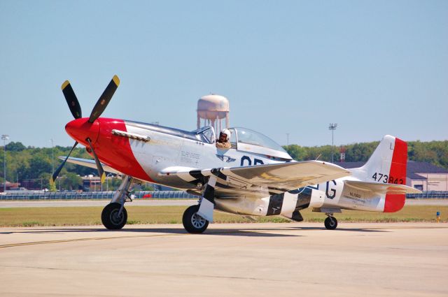 SAI10601 — - CAF MUSTANG AT THE 2016 ROBINS AFB AIR SHOW