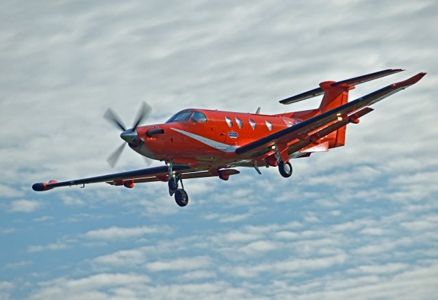 Pilatus PC-12 (C-GRXH) - 2009 Pilatus PC-12/47E (C-GRXH/1163)br /br /Flight PUL105 arriving at Peterborough Airport (CYPQ) from Timmins/Victor M. Power Airport (CYTS) on July 31, 2921