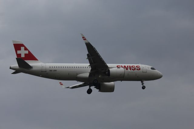 Airbus A320neo (HB-JDB) - As SWR2290 ZRH-KBP.