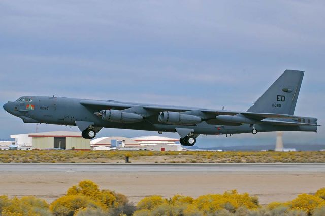 Boeing B-52 Stratofortress (60-0050) - Boeing B-52H Stratofortress 60-br /0050 of the 412th Test Wing at Edwards Air Force Base om October 21, 2005.