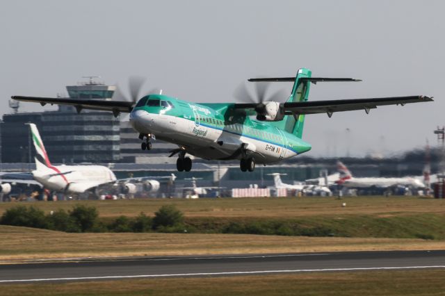 Aerospatiale ATR-72-600 (EI-FAW) - EIN3721 returning to Cork