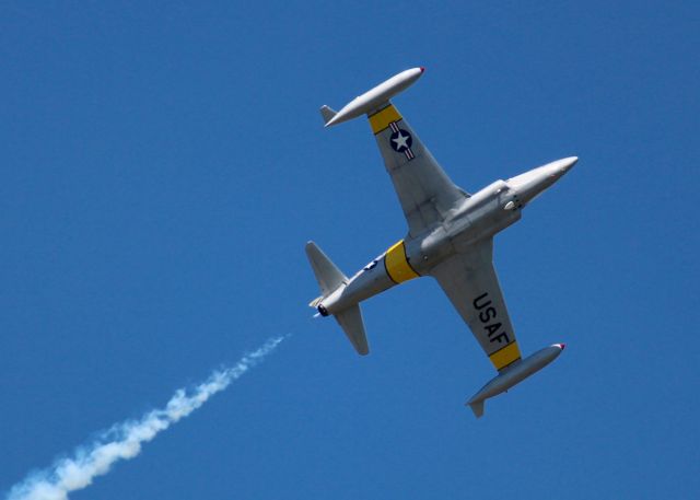 Lockheed T-33 Shooting Star (N133HH) - At Barksdale Air Force Base. 