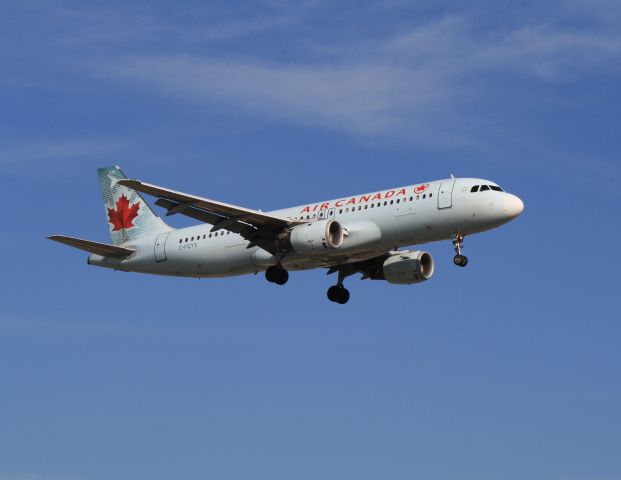 C-FGYS — - Arriving at Montreal-Trudeau on runway 24-R