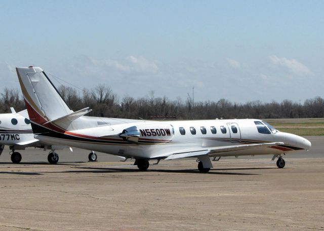 Cessna Citation II (N550DW) - At Downtown Shreveport.