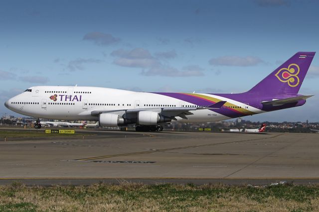 Boeing 747-400 (HS-TGA) - on 9 August 2019