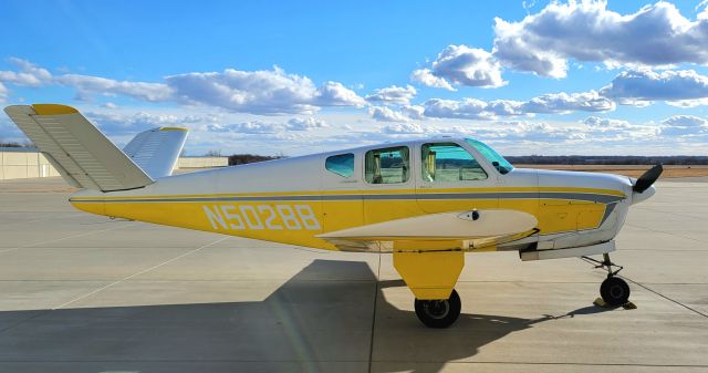 Beechcraft 35 Bonanza (N5028B) - 02-11-22