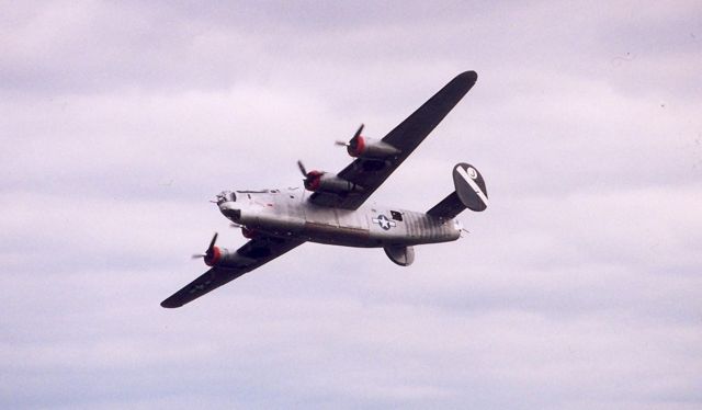 Consolidated B-24 Liberator — - Saw these aircraft as thy were preparing to leave Westminster, Md after a weekend airshow. Date was in the mid to late 70s