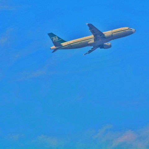 Airbus A320 (AP-BLU)
